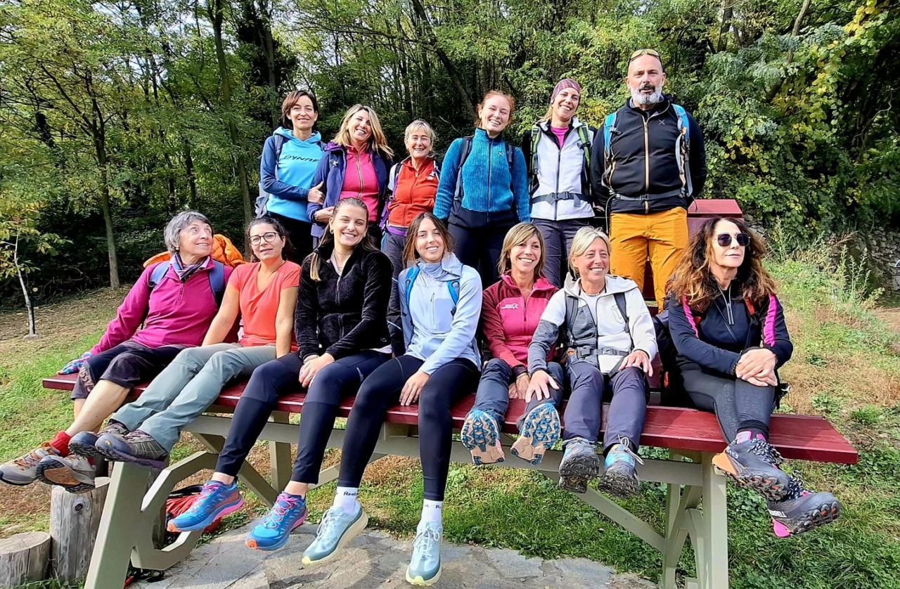 Il CAI Strada Storta lungo il sentiero dei Terrazzamenti da Teglio a Tirano