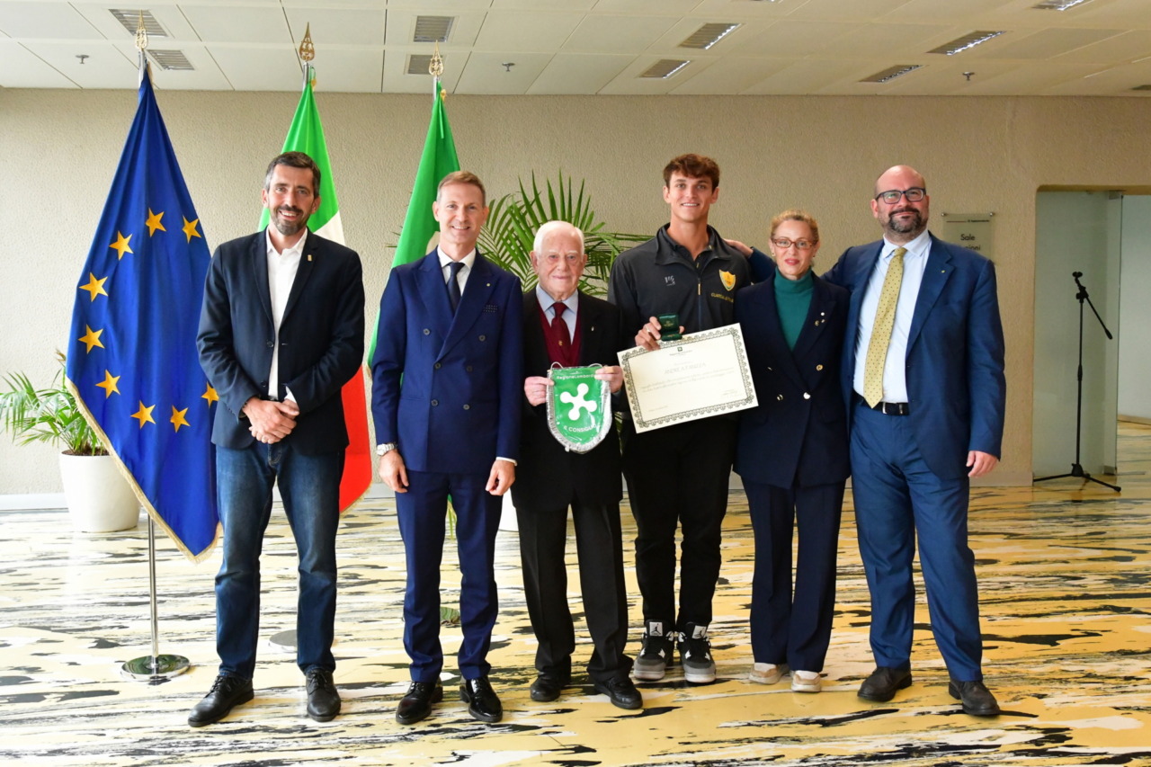 Andrea Panizza e Ivo Stefanoni premiati dal Consiglio regionale