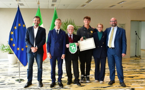 Andrea Panizza e Ivo Stefanoni premiati dal Consiglio regionale