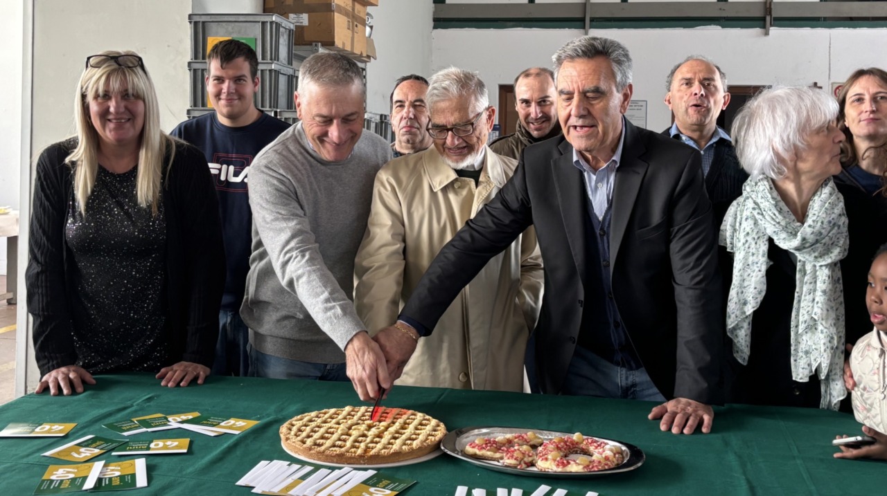 Dimensione Lavoro, la messa nella sede di Valmadrera per celebrare i 40 anni