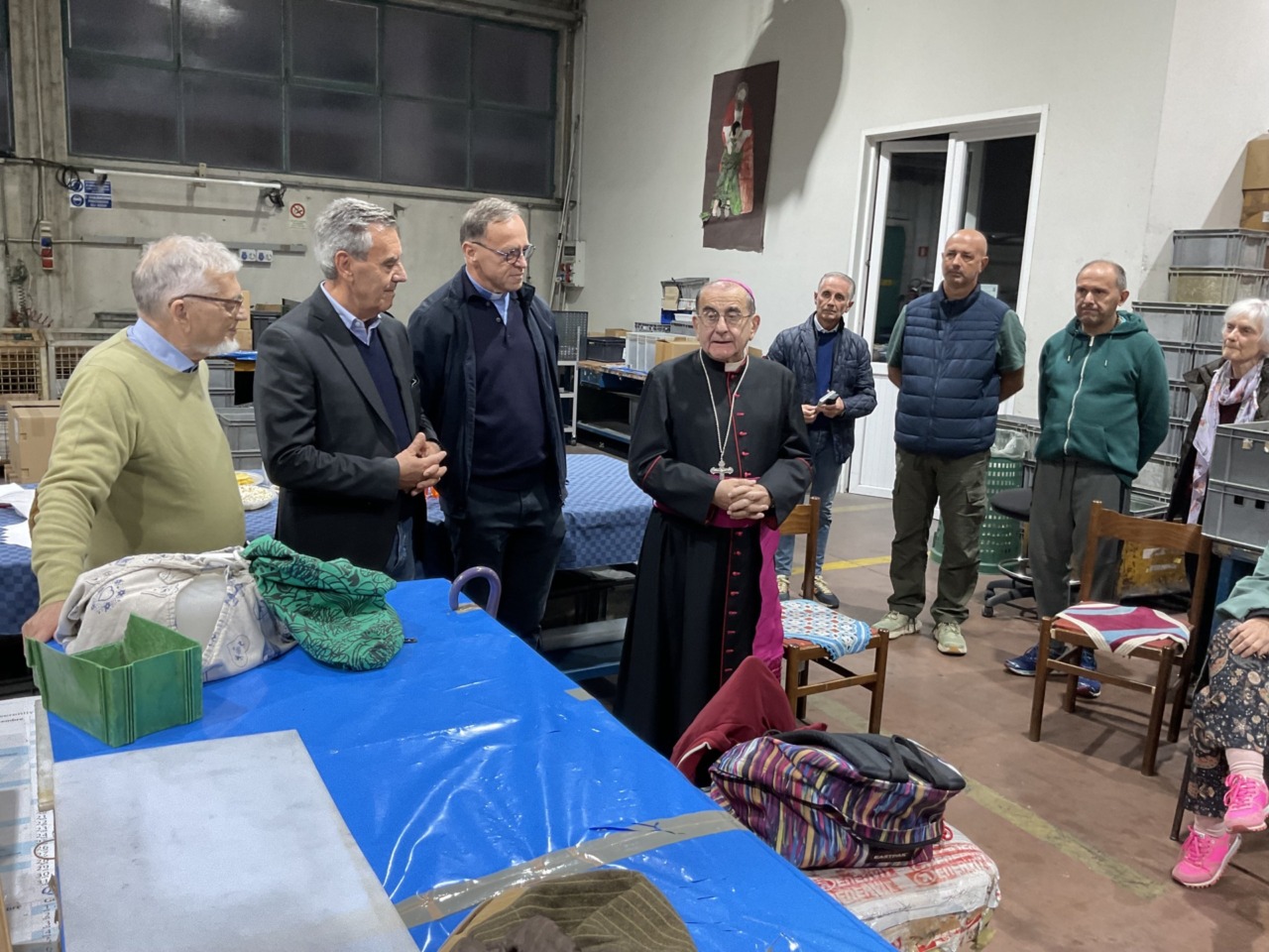 Valmadrera, 40 anni per la cooperativa Dimensione Lavoro: la visita dell’arcivescovo