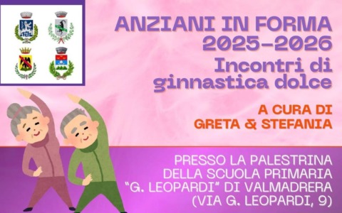 “Anziani in forma”: iscrizioni ancora aperte per gli incontri di ginnastica dolce a Valmadrera