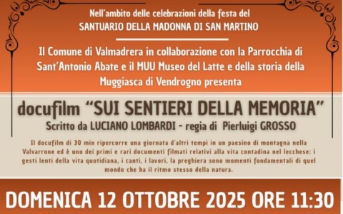 “Sui sentieri della memoria”: a Valmadrera un docufilm per riscoprire l’atmosfera della vita contadina