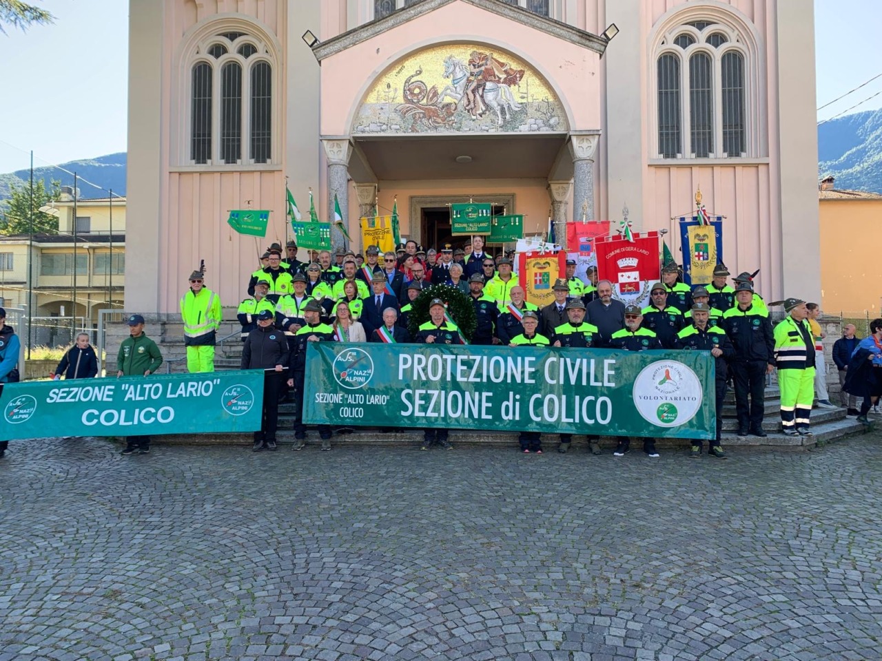 L’Unità di Protezione Civile della Sezione Ana di Colico celebra i 20 anni dalla fondazione