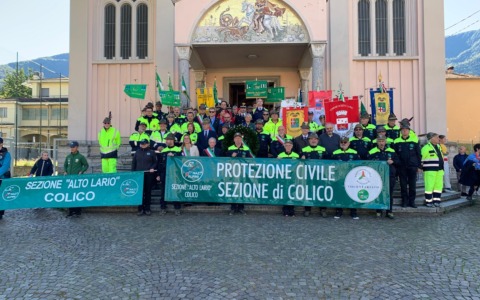 L’Unità di Protezione Civile della Sezione Ana di Colico celebra i 20 anni dalla fondazione