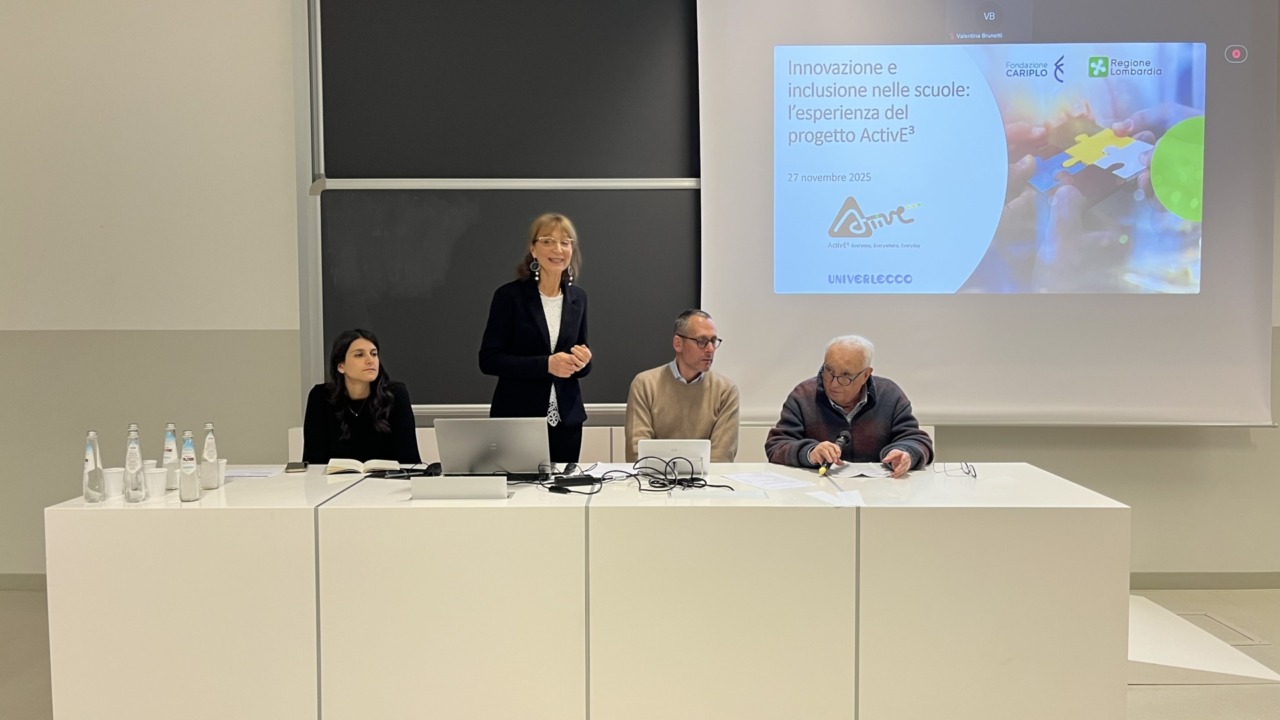 Politecnico di Lecco. ActivE³: presentati i risultati del progetto