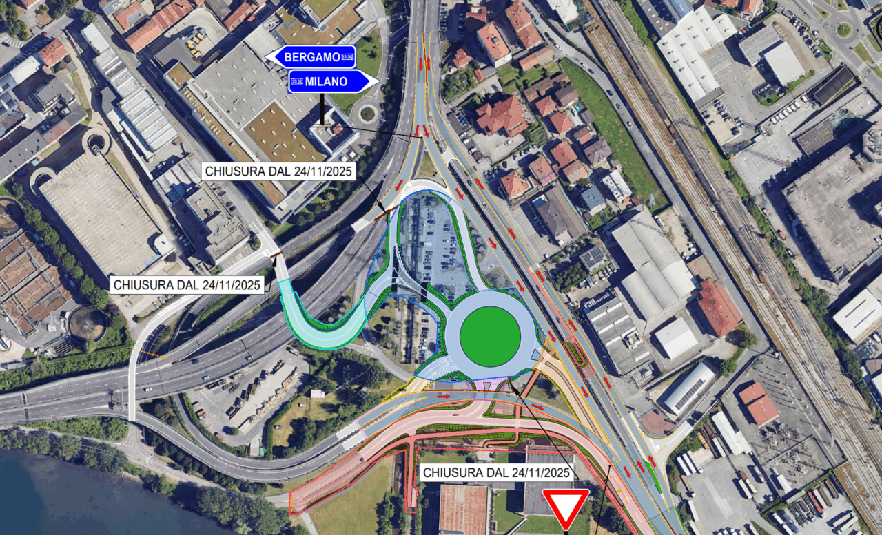 Le modifiche alla viabilità della prossima settimana a Lecco: attenzione alla “rivoluzione” al Bione