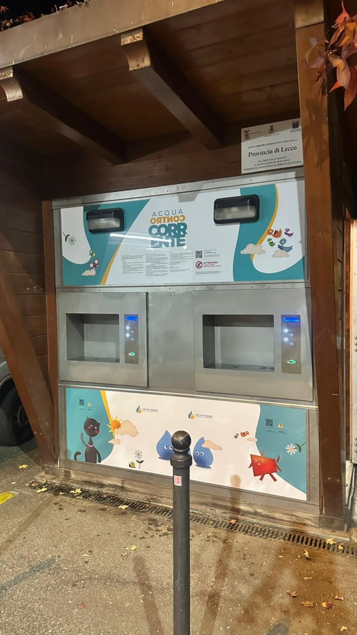 Colico: passa a Lario Reti  la gestione della rinnovata casetta dell’acqua