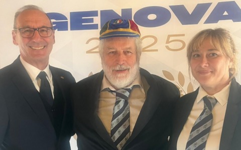 Il Rugby Lecco premiato dal presidente della Federazione Italiana Rugby per il 50° anniversario