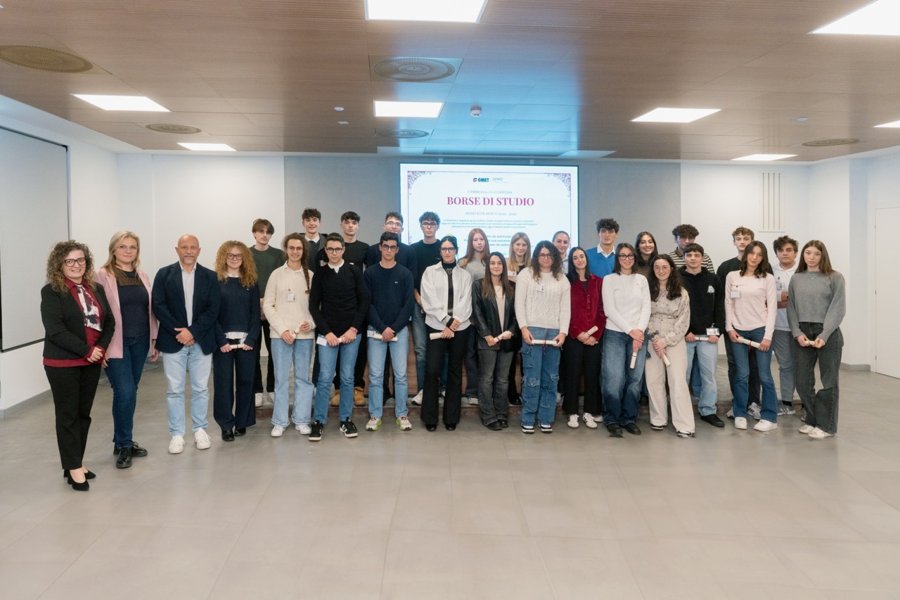 Il Gruppo OMET assegna 43 borse di studio ai figli dei propri collaboratori