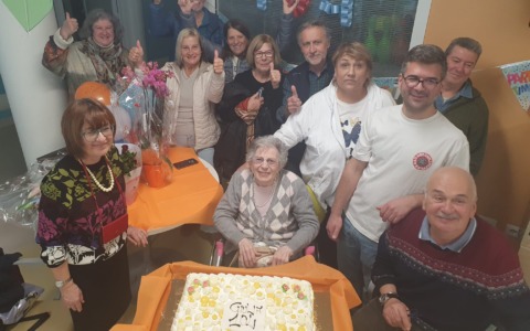 Giulia Granito compie 104 anni: festa a Lecco