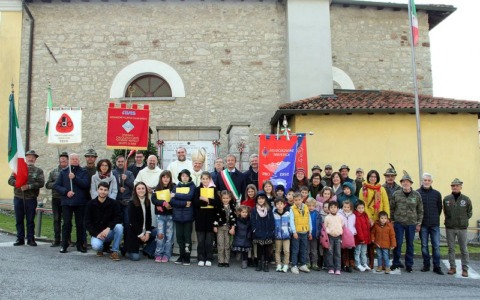 A Erve, il 4 novembre è stato festeggiato con il vescovo di Bergamo Monsignor Beschi
