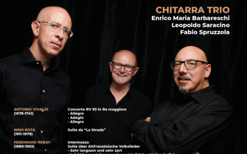 Paesaggi in musica: il “Chitarra Trio” in concerto nella basilica di San Nicolò