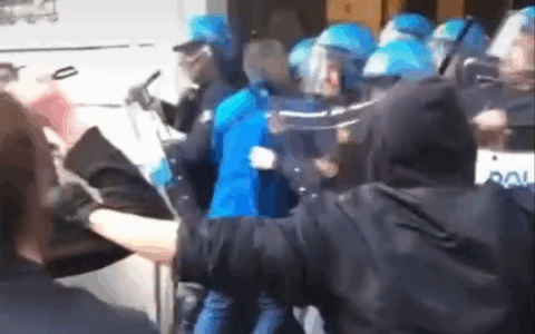 Assalto al Municipio di Lecco: 17 indagati dopo gli scontri del 28 aprile