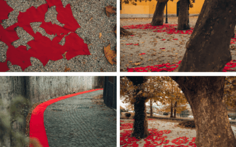 Lecco si tinge di rosso per celebrare la riapertura del Teatro della Società