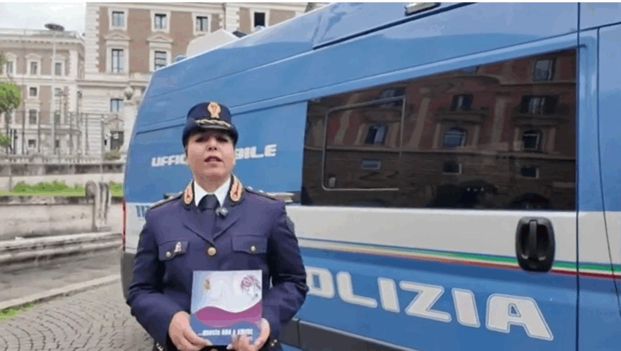 Violenza sulle donne, Polizia in campo con “…questo NON è AMORE”