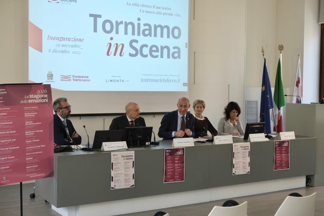 Si torna in scena! Presentata la stagione 2026 del Teatro della Società