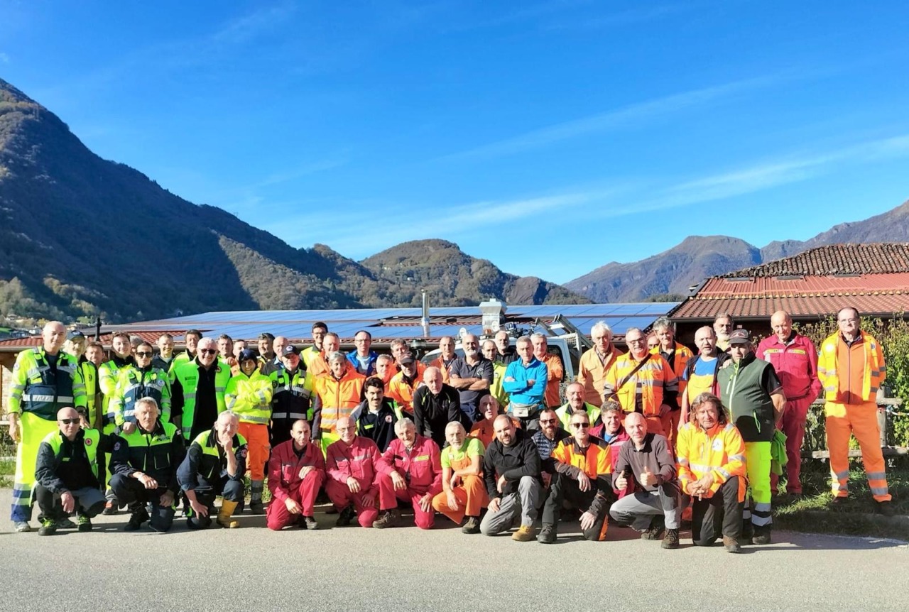 “Fiumi Sicuri”: a Ballabio un’operazione da record per la Protezione Civile