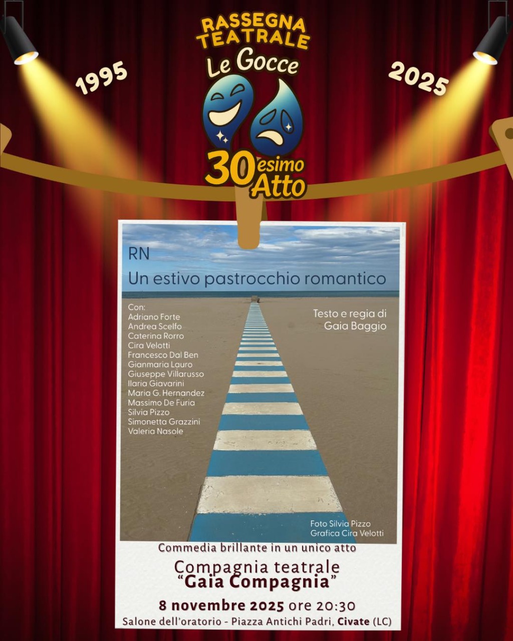 Civate: tanti gli eventi in programma, a partire dallo spettacolo delle Gocce