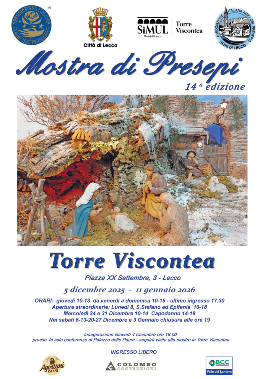 In Torre Viscontea va in scena la mostra dei presepi