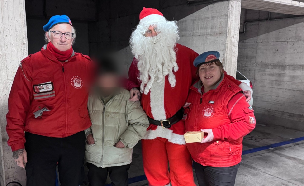 Un Natale speciale per le strade di Lecco con i City Angels