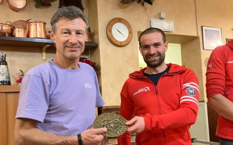 Il Premio Ragno d’Oro al vicepresidente dei Maglioni Rossi Luca Passini