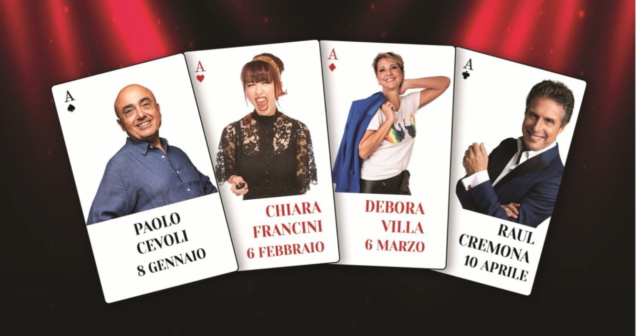 Paolo Cevoli apre la rassegna comica “Poker della Risata” a Lecco