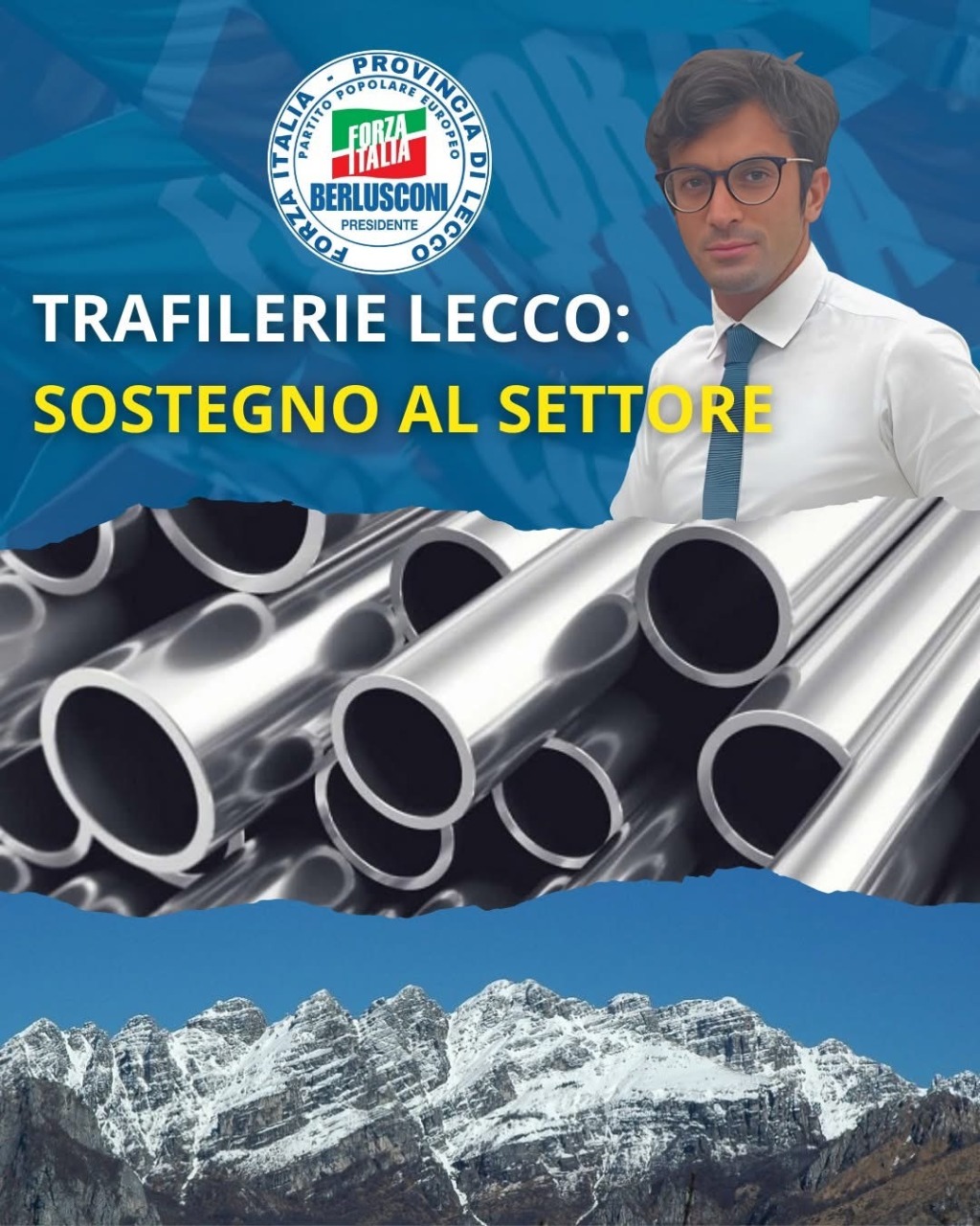 Trafilerie lecchesi, Forza Italia: “Un settore che va sostenuto, ora”