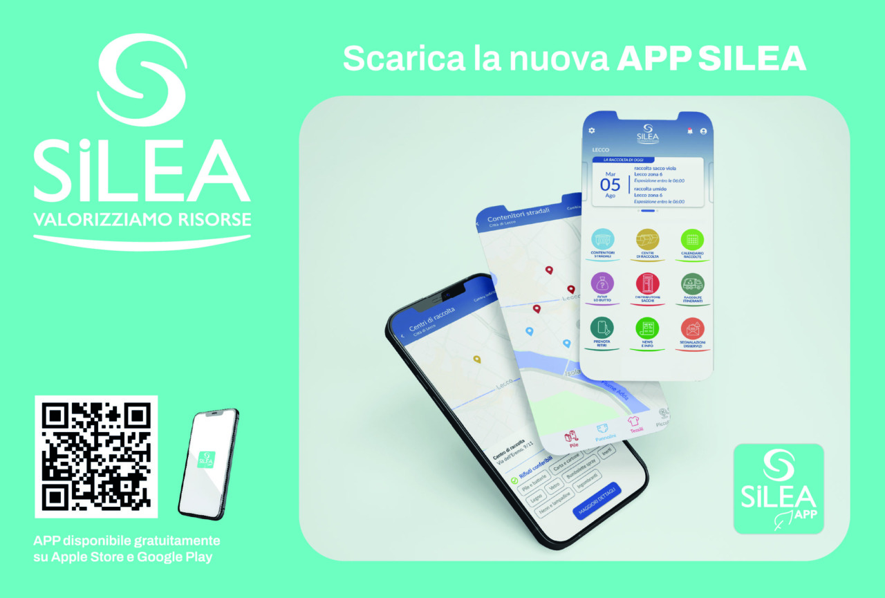 Nasce SILEA APP: la nuova applicazione per semplificare i servizi ambientali nei 91 Comuni serviti
