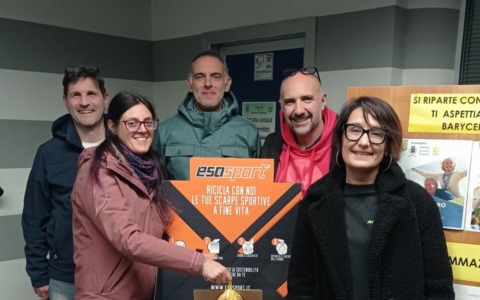 Costa Masnaga aderisce al progetto Esosport: via alla raccolta di scarpe sportive esauste