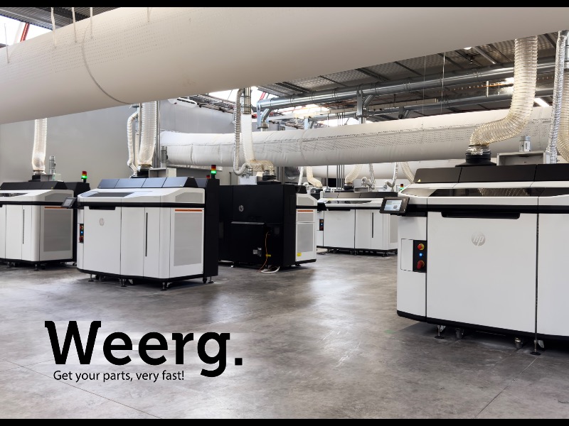 Efficienza, precisione e rapidità: Weerg e CT Pack insieme per innovare con la stampa 3D MJF