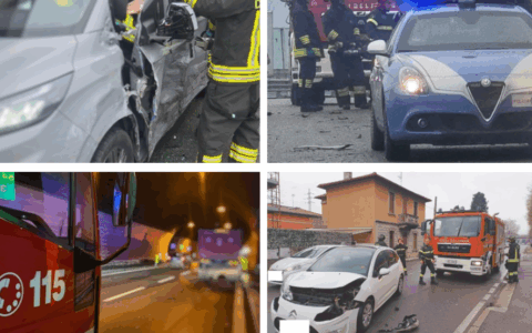 Mattinata di incidenti a Lecco e in Super: tre sinistri stradali in poche ore