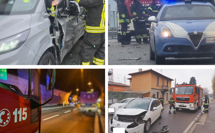 Mattinata di incidenti a Lecco e in Super: tre sinistri stradali in poche ore