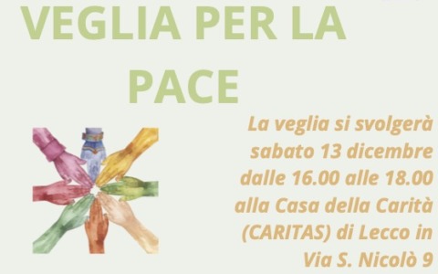 “Staffetta di pace”: alla Casa della Carità di Lecco un momento di dialogo e condivisione