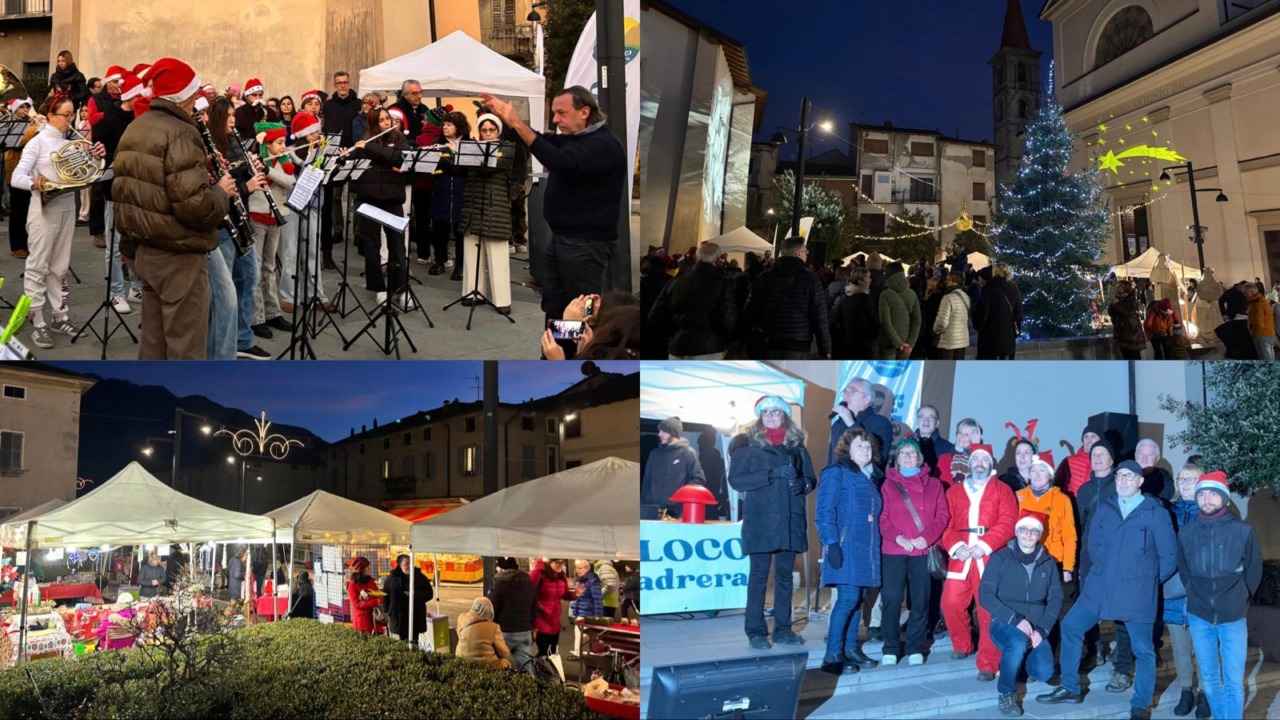 “Natale, la festa della luce”: a Valmadrera si accende la magia
