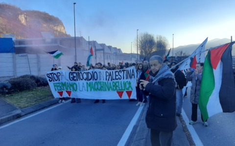 Manifestazione Pro Pal: “Disarmiamo la Fiocchi munizioni”