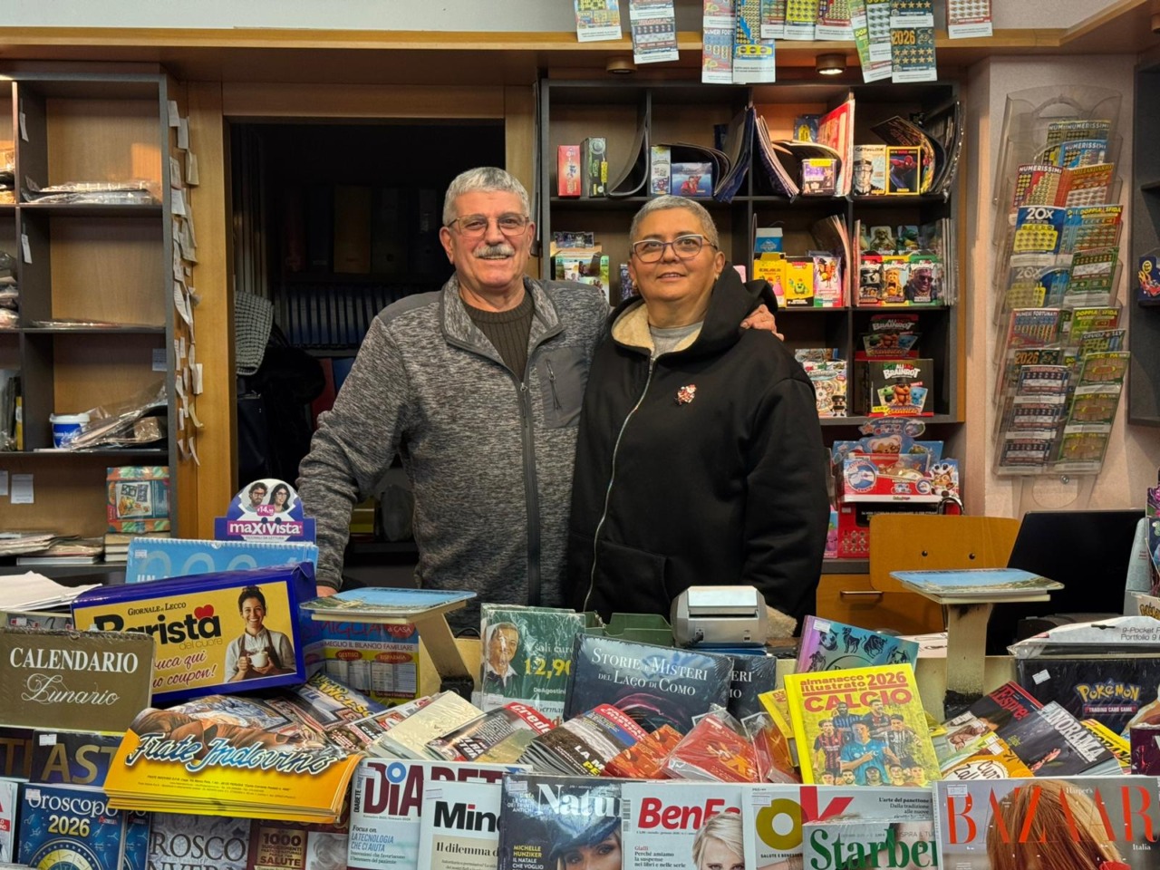 Calolziocorte, a fine mese chiude la storica edicola Manzoni