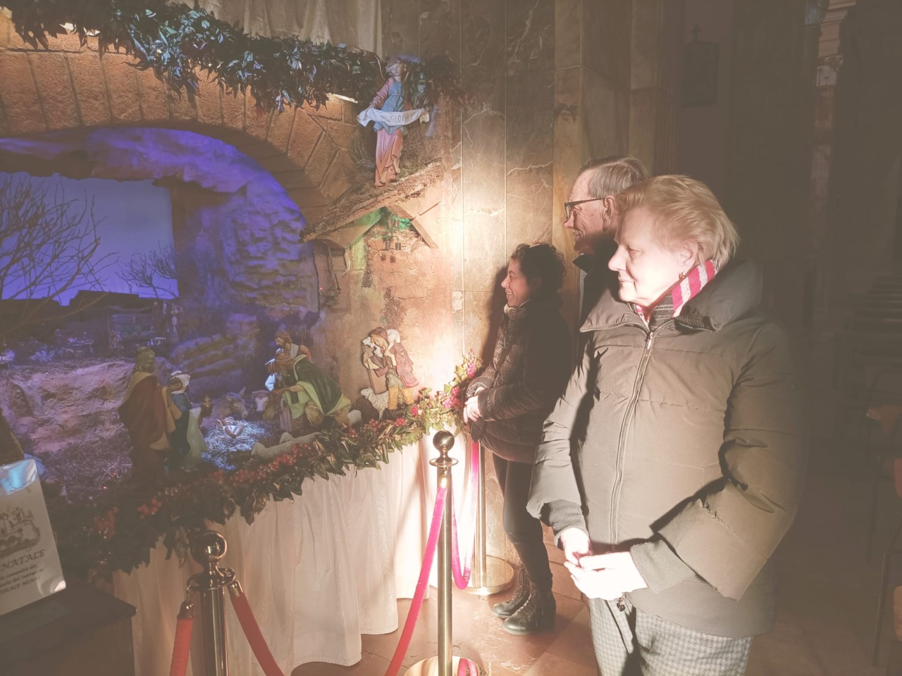 A Somasca un presepe che parla di unità e pace