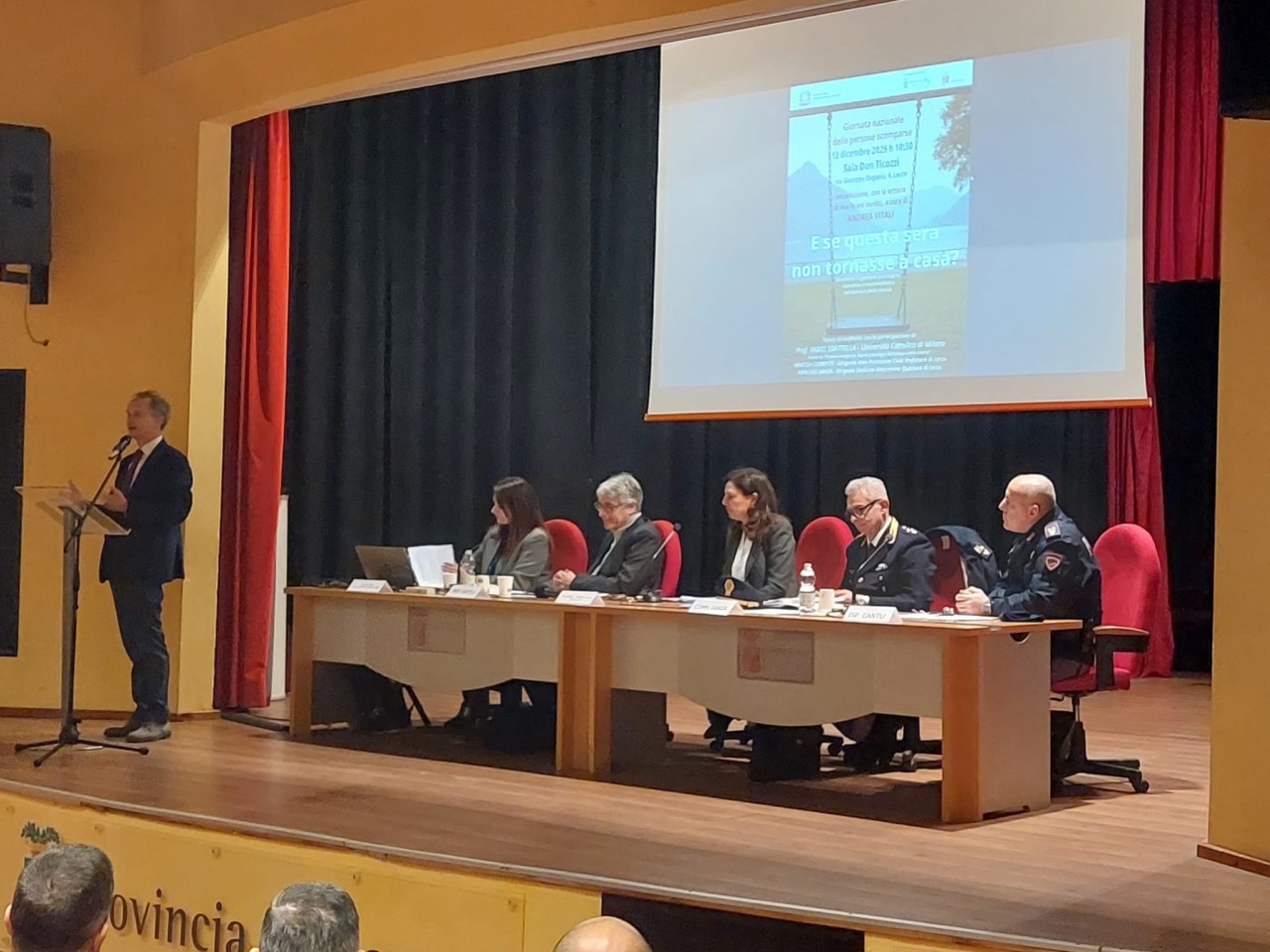 74 persone ancora da ritrovare: a Lecco un tavolo di confronto su scomparse e dolore delle famiglie