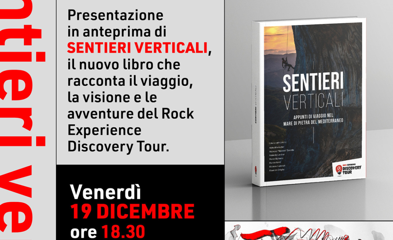 “Sentieri Verticali”, il libro che racconta le tappe del Discovery Tour