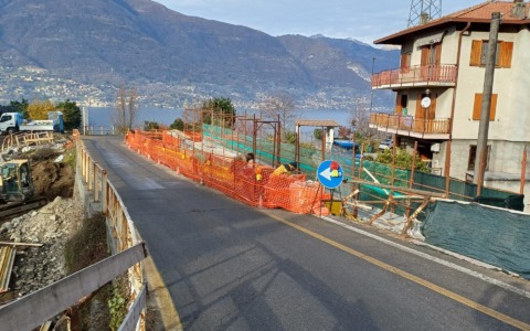 Proseguono i lavori sulla SP 67 in Alta Valsassina e Valvarrone