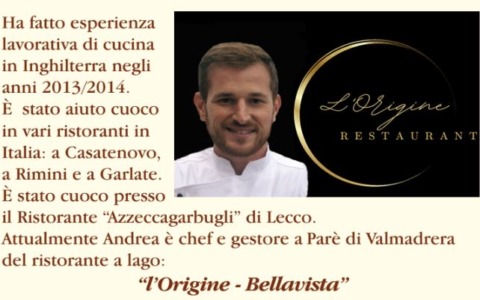 A Uni 3 Valmadrera un’idea per il pranzo di Natale con lo chef Andrea Locatelli