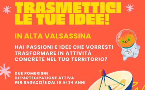 «Trasmettici le tue idee!»: a Casargo due pomeriggi per dare voce ai giovani del territorio