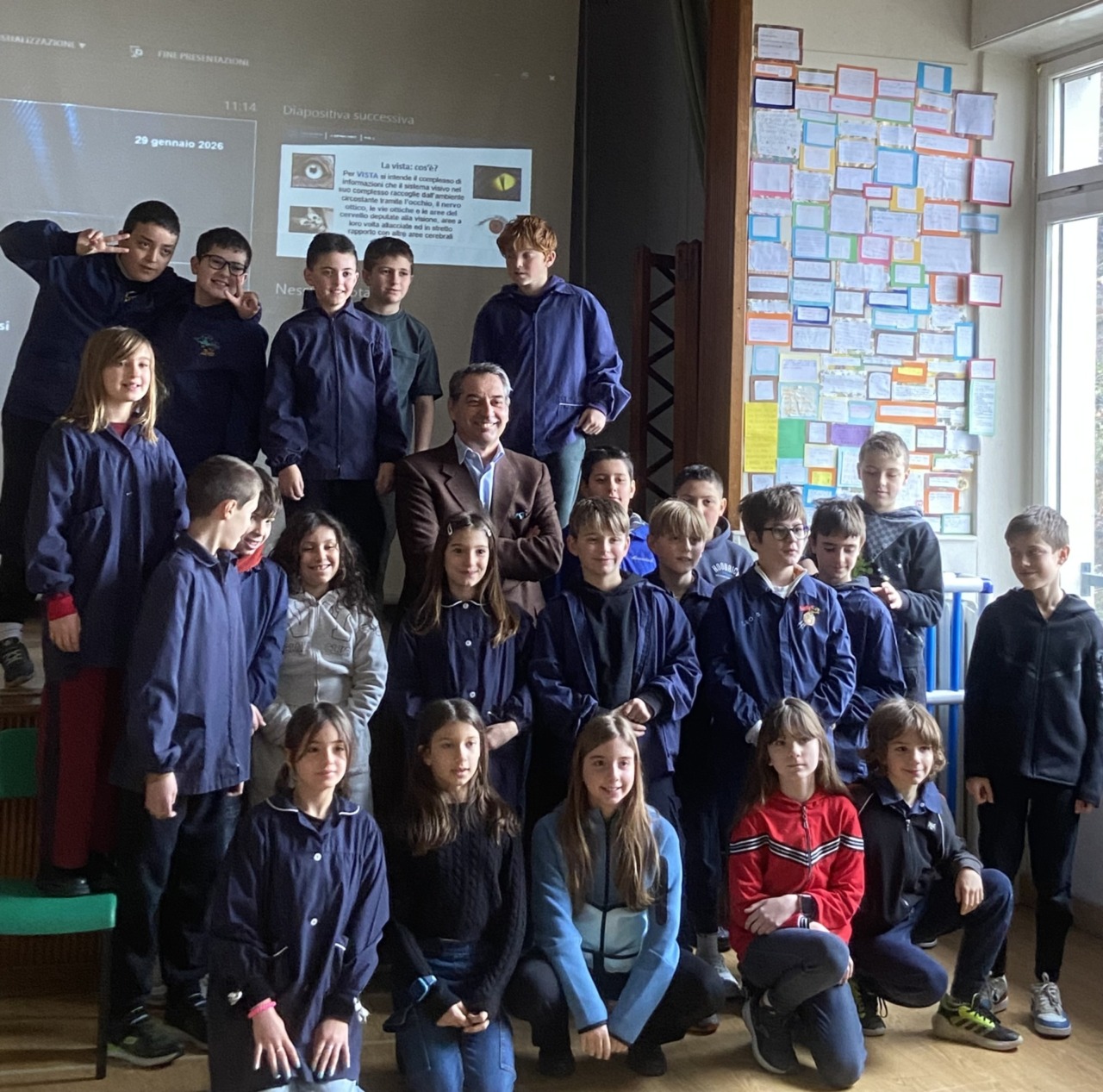 Alla scoperta della vista: gli studenti del Molinatto diventano esperti