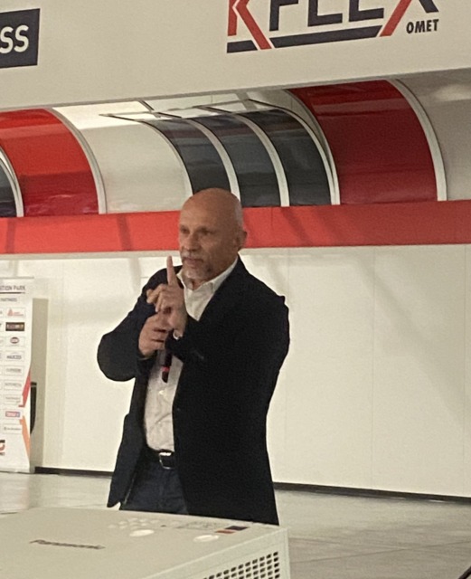 Antonio Bartesaghi, Ceo di Omet.