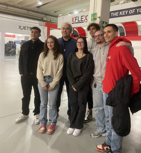 Un momento di confronto tra l'ing. Mazzola e i giovani talenti degli ITS del territorio.