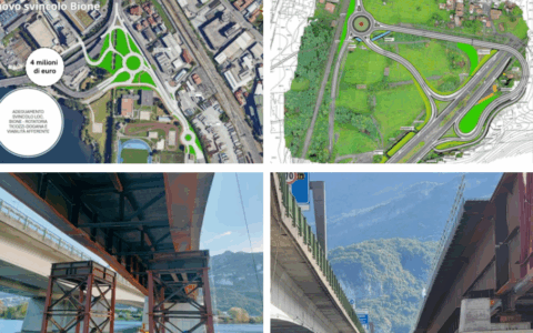 Tra venerdì e lunedì aprono svincolo del Bione, Quarto Ponte e svincolo di Piona