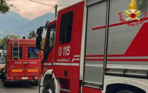 Fuga di gas a Lecco: intervento dei pompieri in via Cantarelli