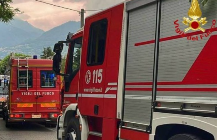 Fuga di gas a Lecco: intervento dei pompieri in via Cantarelli