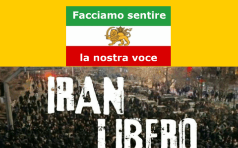 Presidio a Lecco Per la libertà e la democrazia in Iran